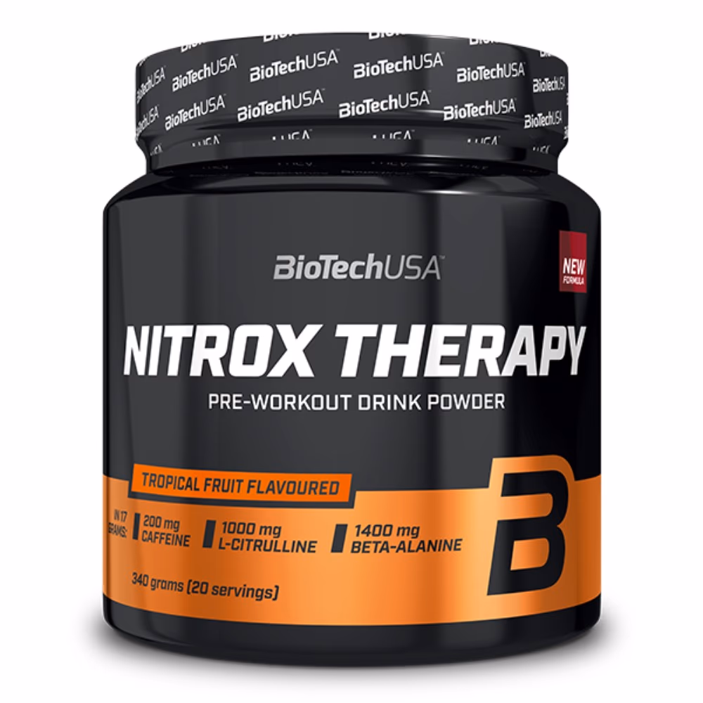 BiotechUSA Nitrox Therapy Tropical Fruit Flavor 340gm 1