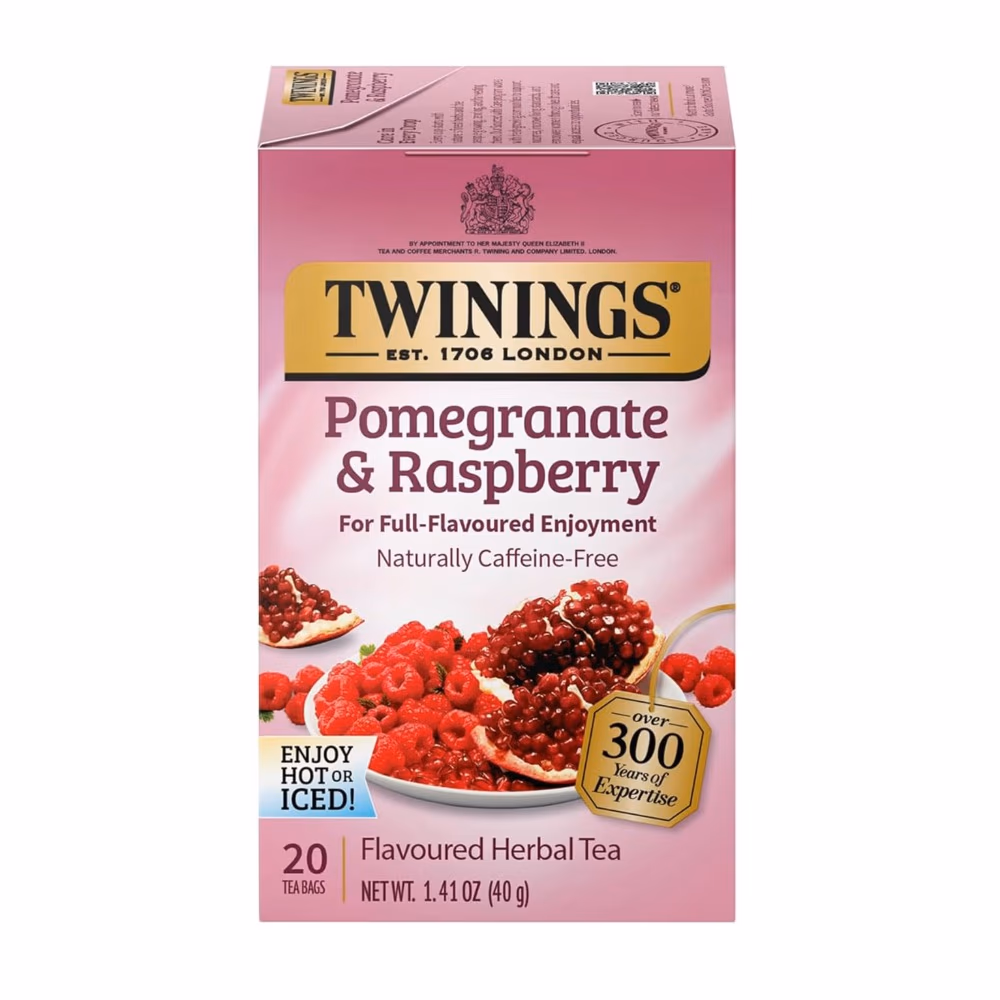 Twinings Herbal Tea Pomegranate & Raspberry 20 Bags 1