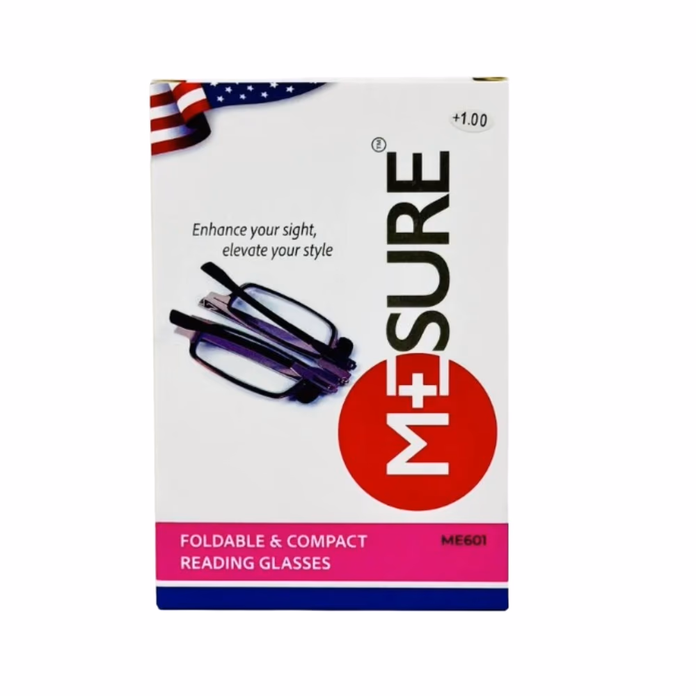 Mesure ME601 Foldable Reading Glass +1  1