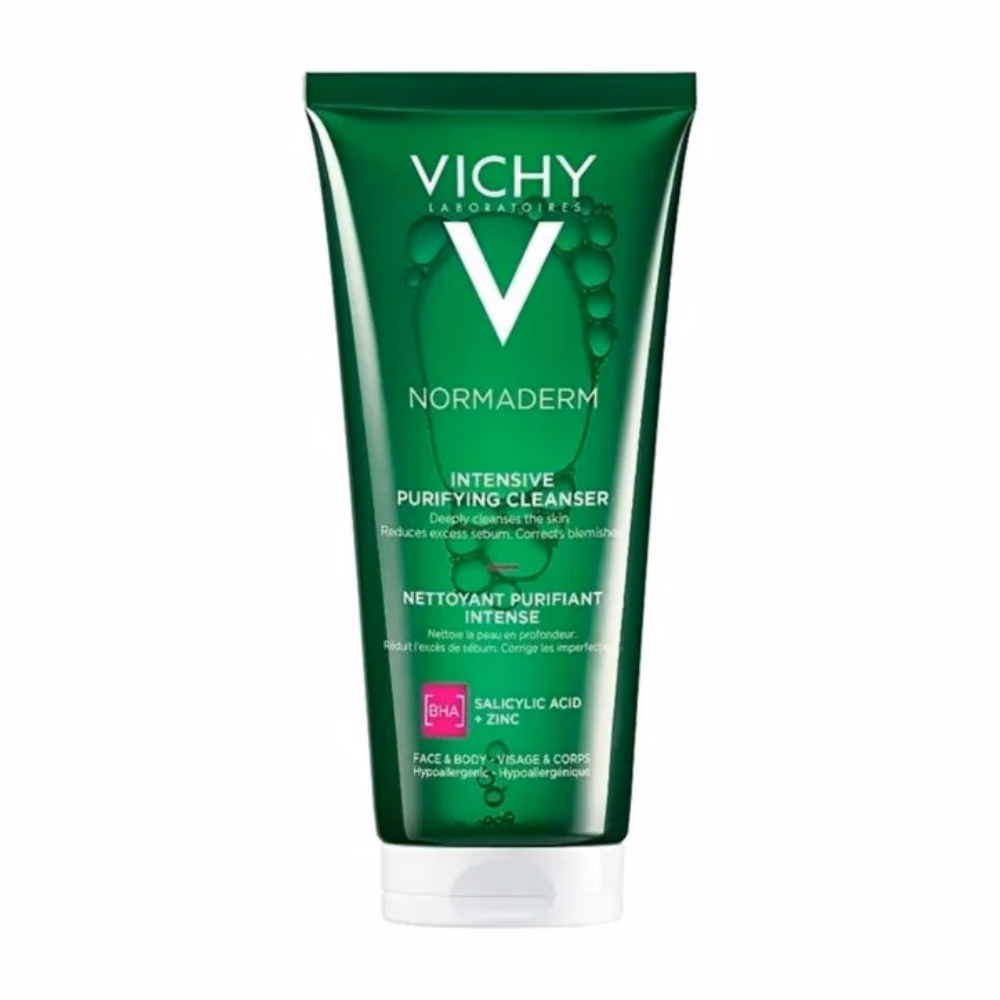 Vichy Normaderm Intensive Purifying Cleanser 200ml - for Oily & Acne-Prone Skin 1