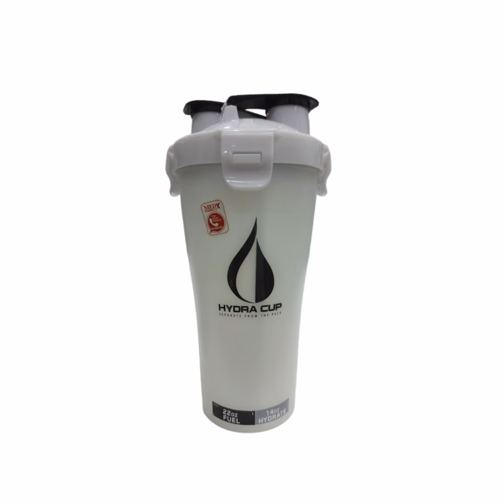 Hydra Cup Shaker Full Color  White 22oz / 14oz 1