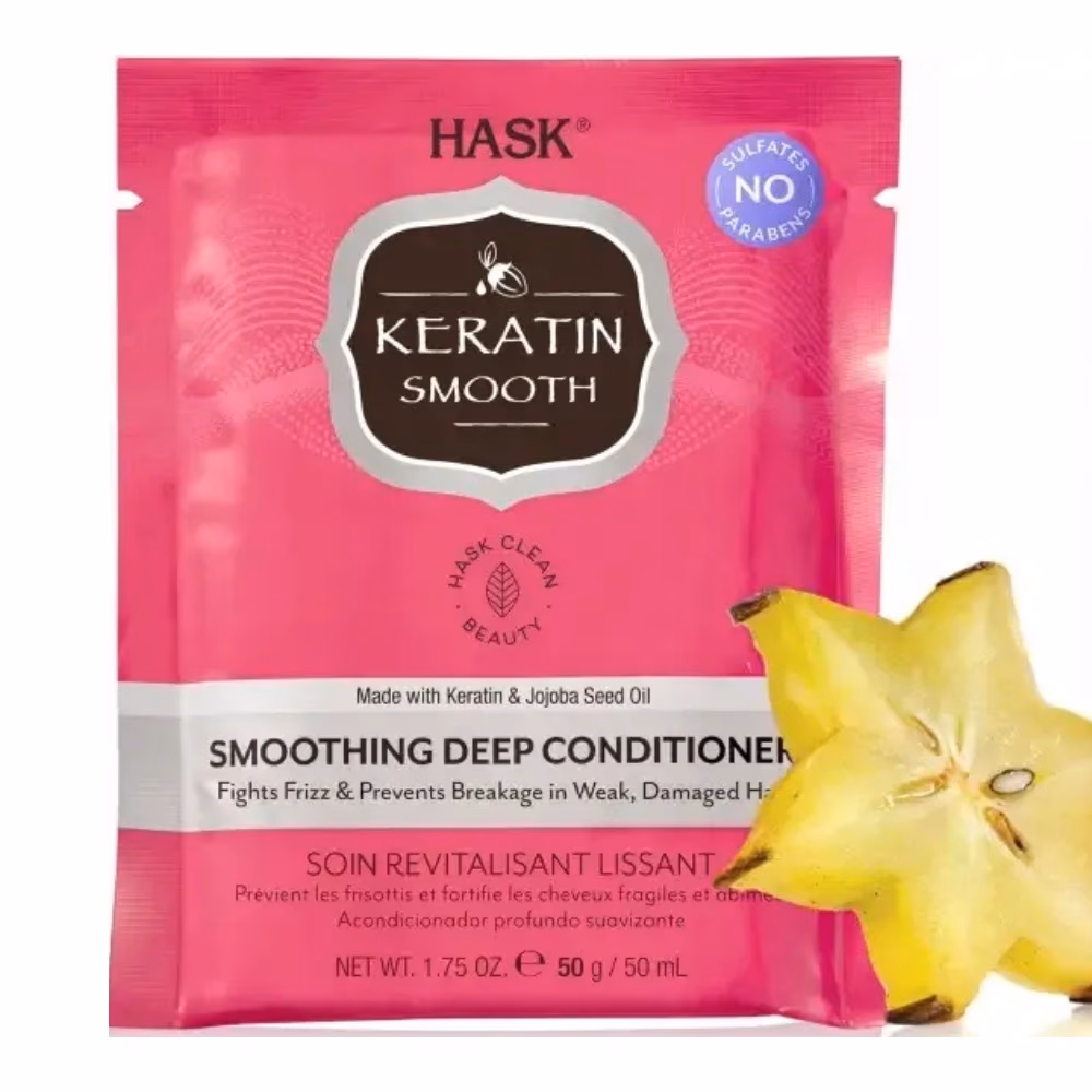 HASK Keratin Smoothing Deep Conditioner 50g