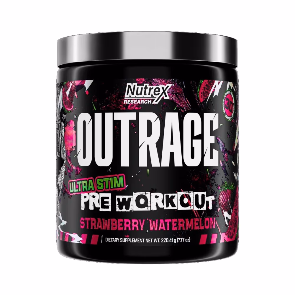 Nutrex Outrage Ultra Stim Pre-Workout Strawberry Watermelon 220g