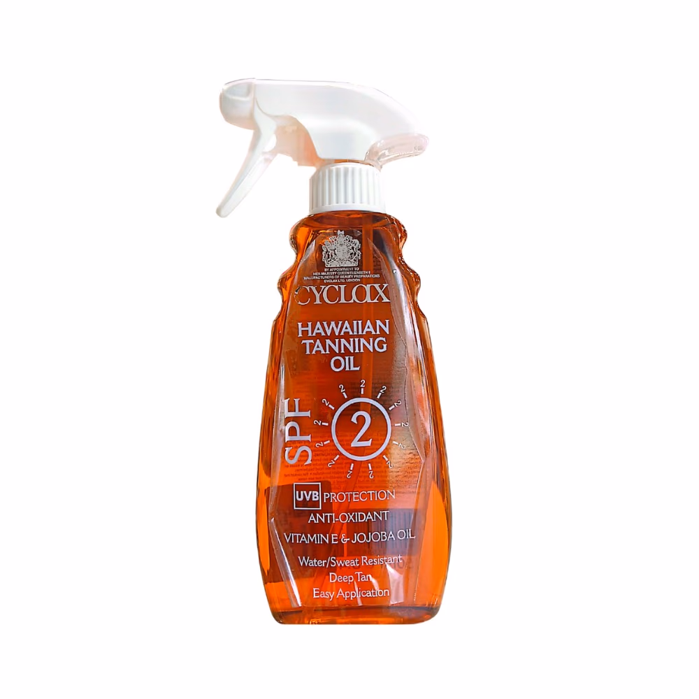 Cyclax Hawaiian Tanning Oil SPF 2 (250ml) 1