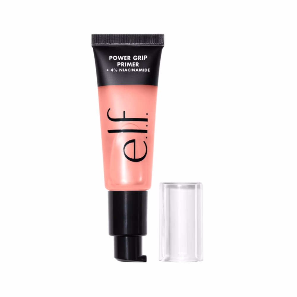 e.l.f. Power Grip Primer + 4% Niacinamide 24ml – Hydrating Makeup Primer for Smooth & Even Skin