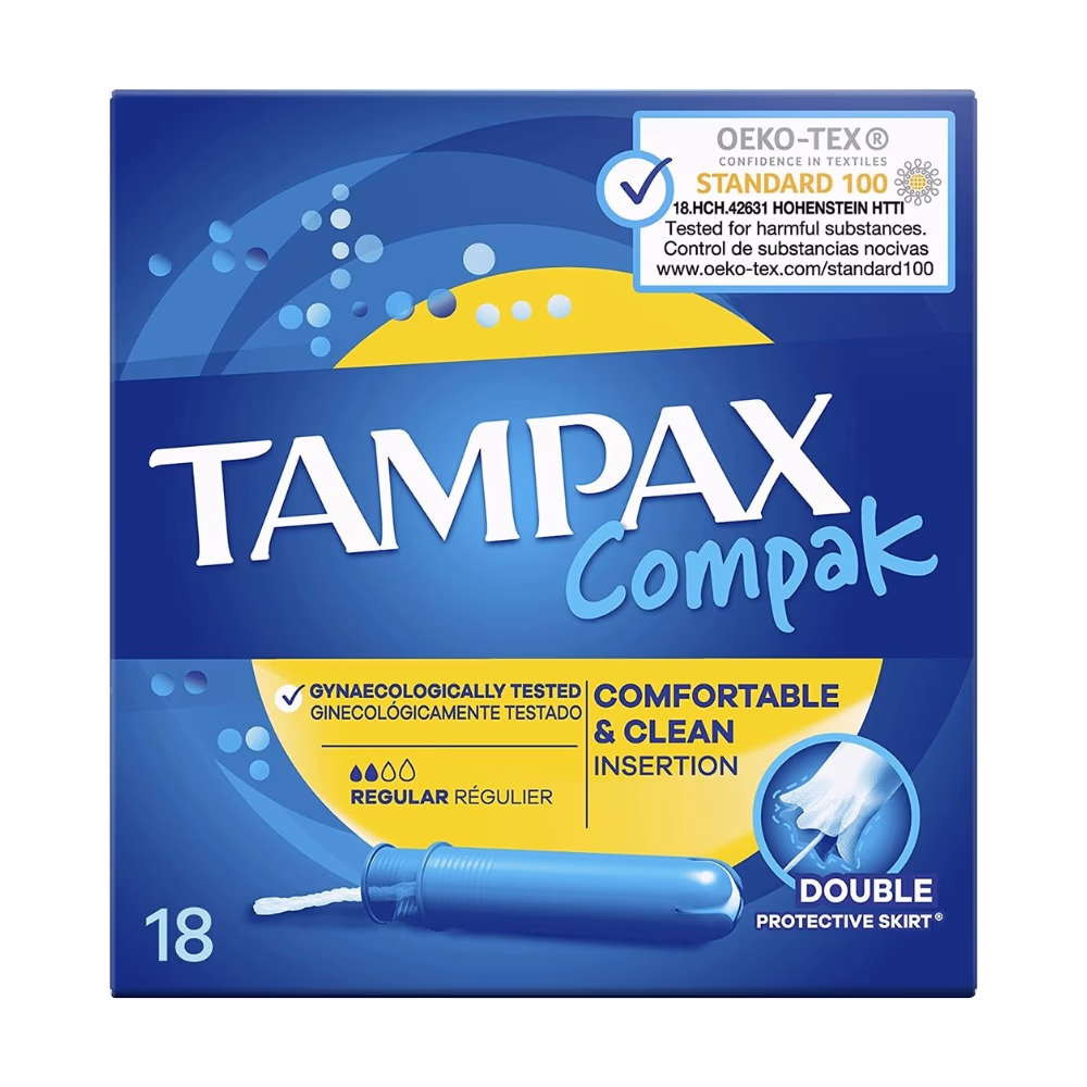 Tampax Regular 18 Pieces 1