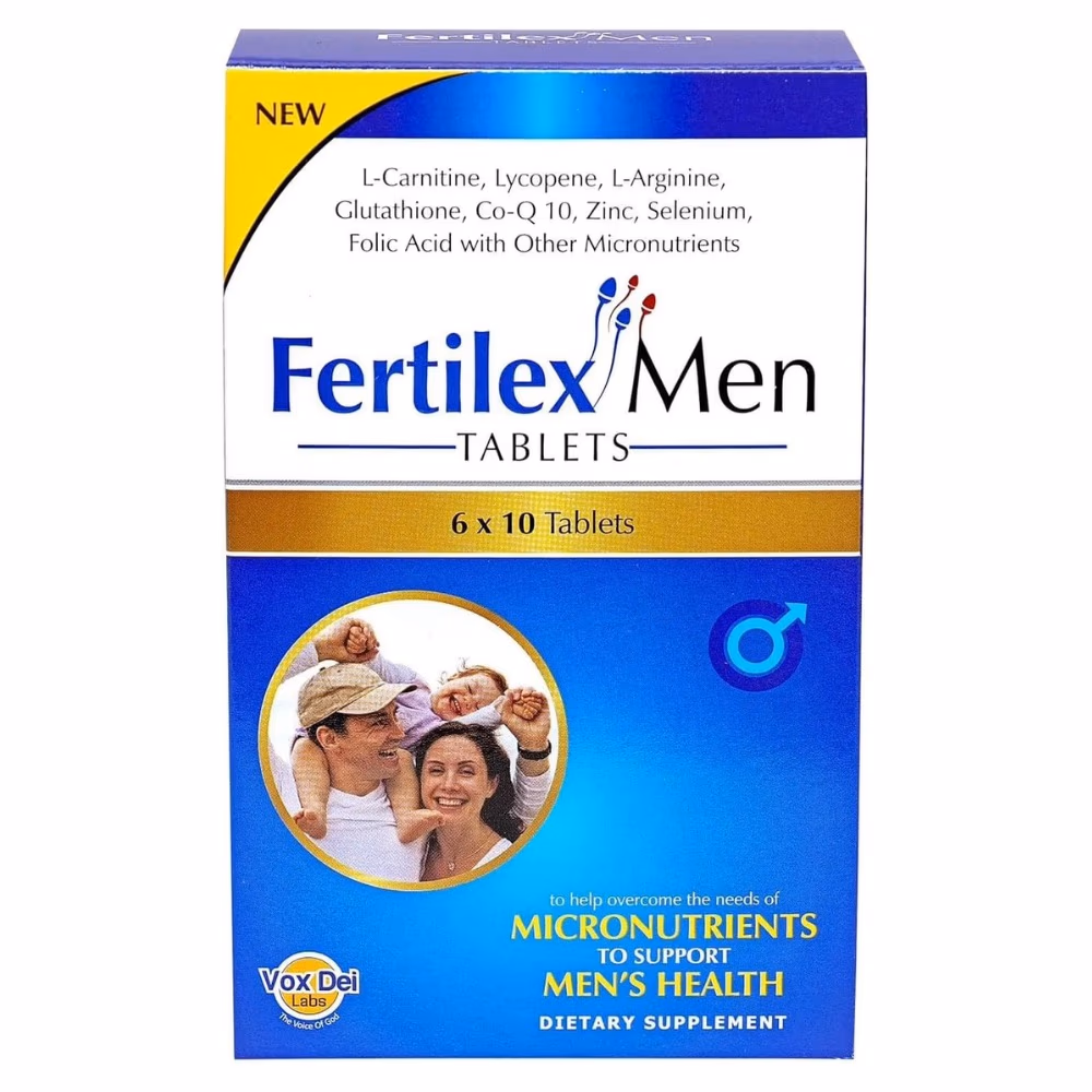Vox Dei Labs Fertilex Men Tablets – 60 Tablets
