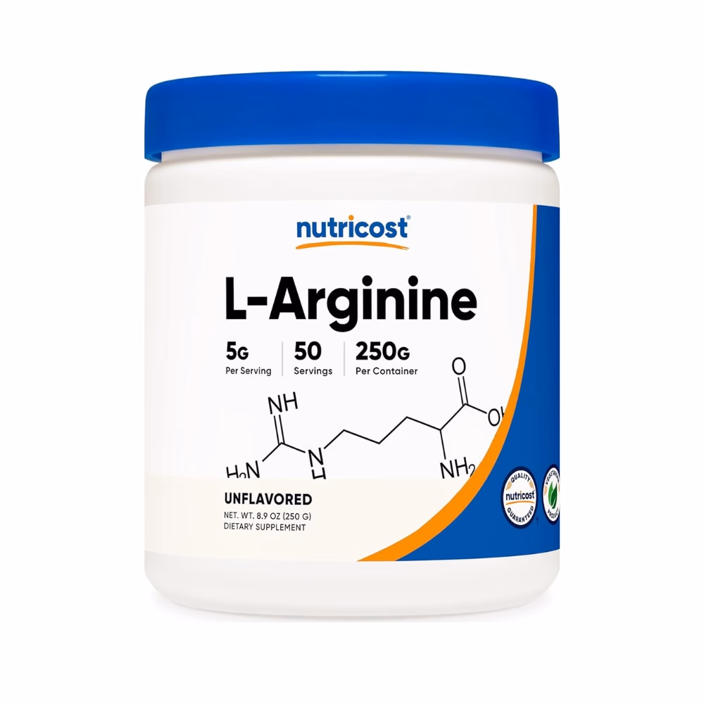 Nutricost L-Arginine Powder, Unflavored, 250 g 1