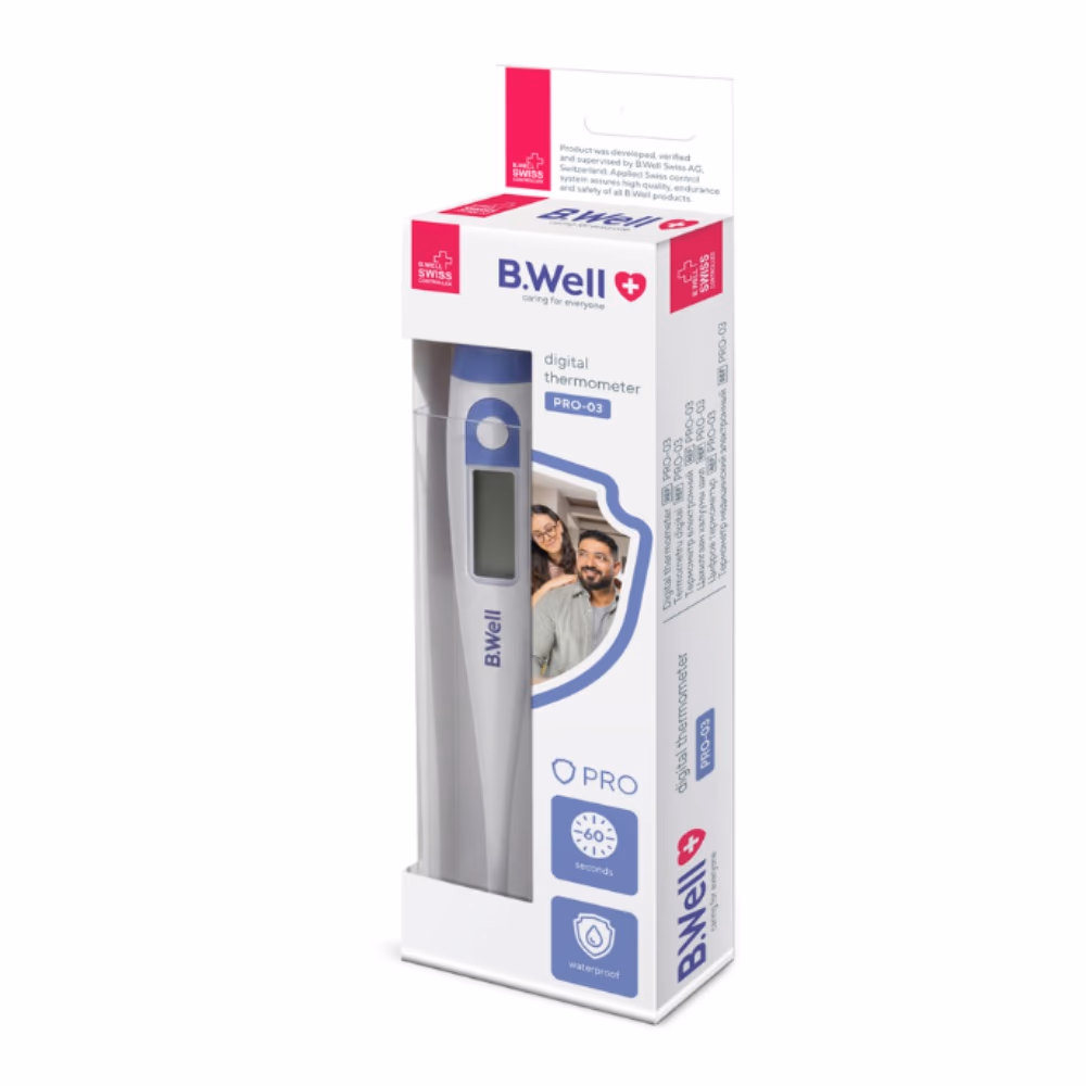 B.Well Digital Thermometer Pro 03 1