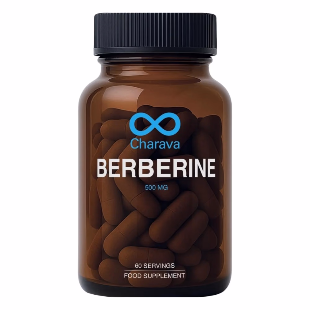 Charava Berberine 500mg- 60 Servings