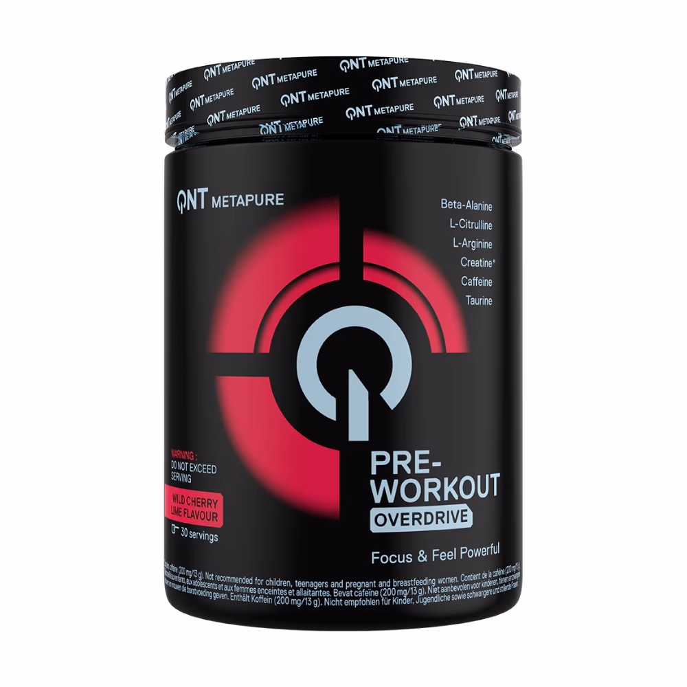 QNT Metapure Pre-Workout Wild Cherry 30 Servings