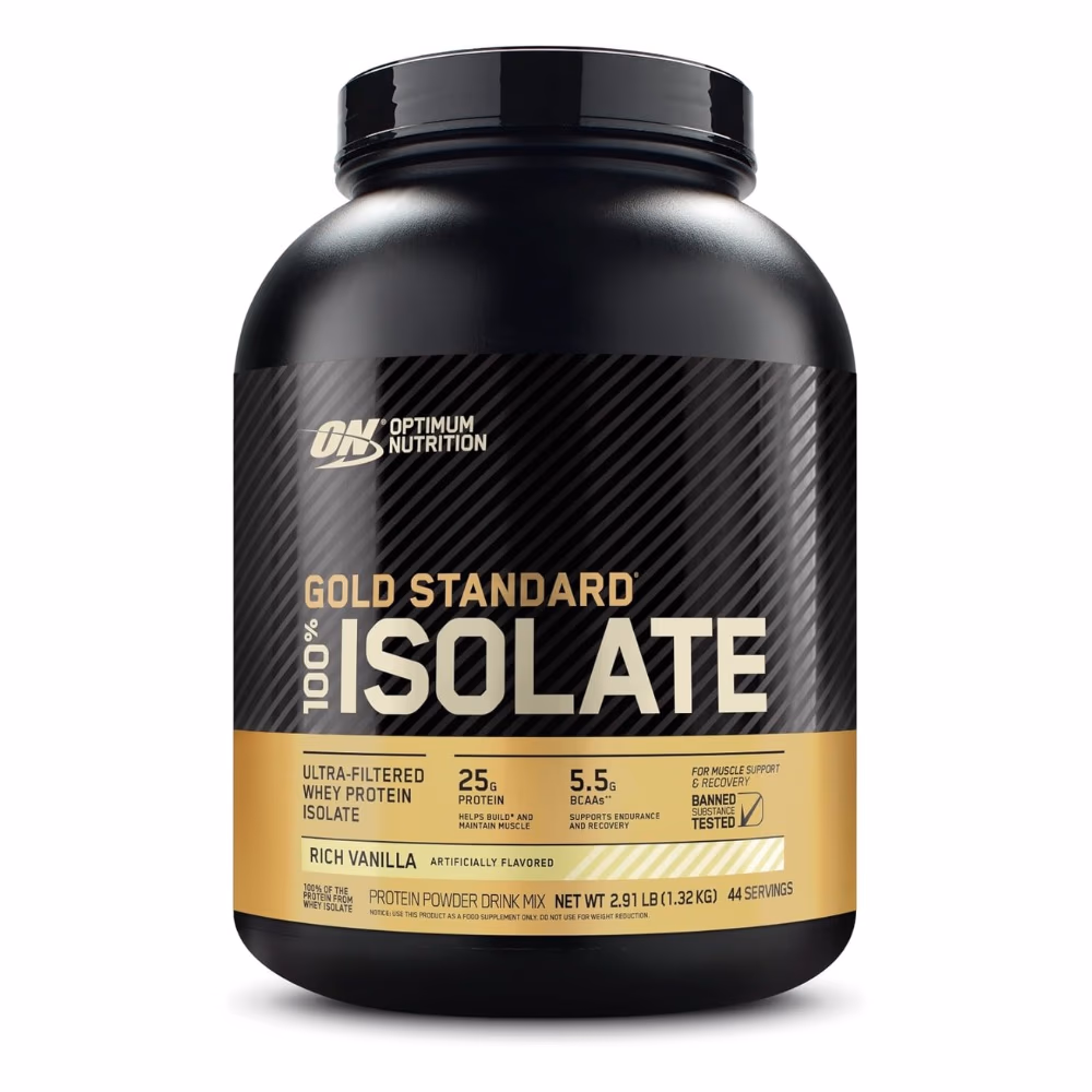 Optimum Nutrition Gold Standard 100% Isolate Rich Vanilla 2.91lb 1