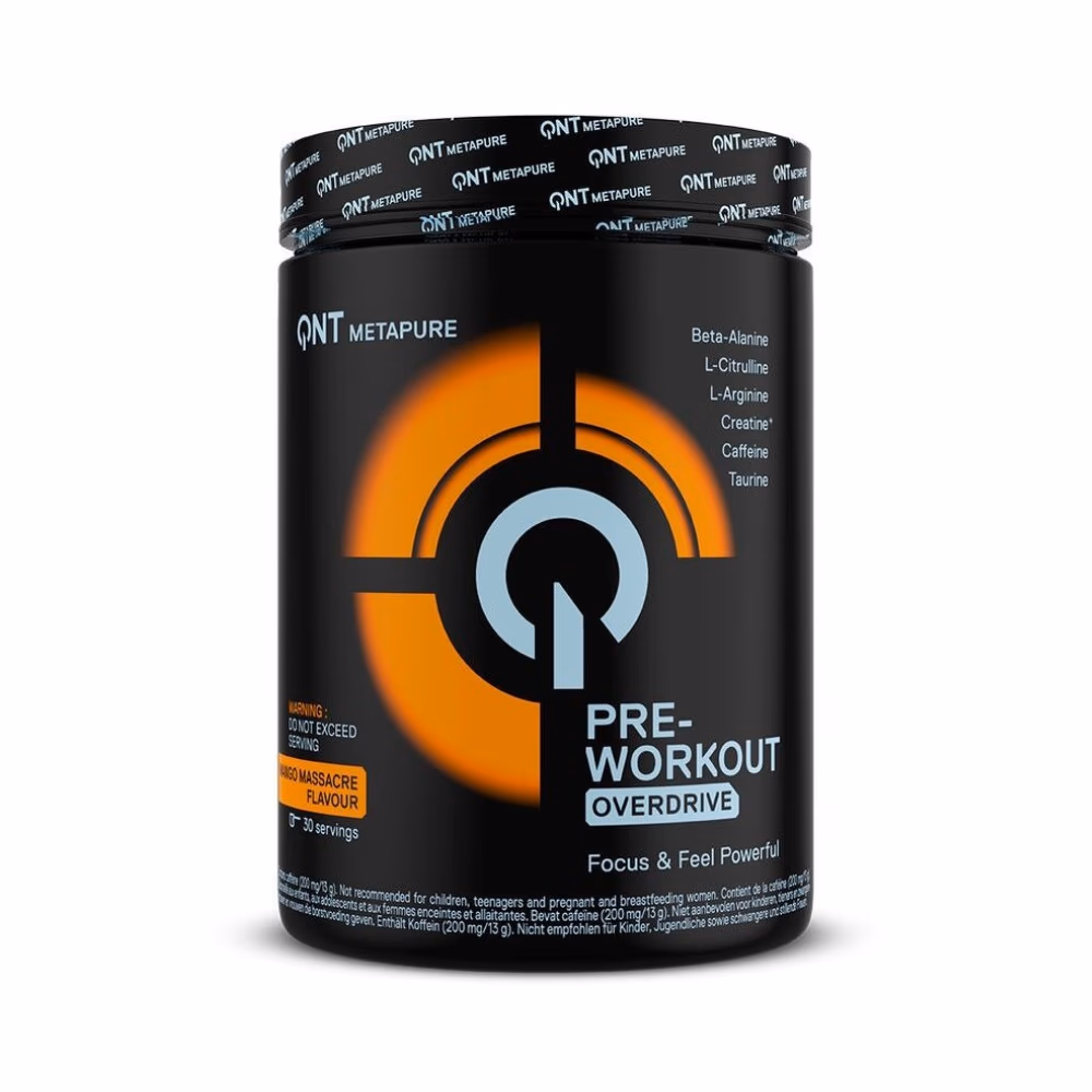 QNT Metapure Pre-Workout Mango Massacre 30 Servings