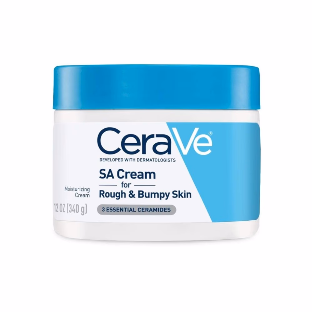 CeraVe SA Cream for Rough & Bumpy Skin 340g – Exfoliating & Moisturizing Body Cream with Salicylic Acid 1