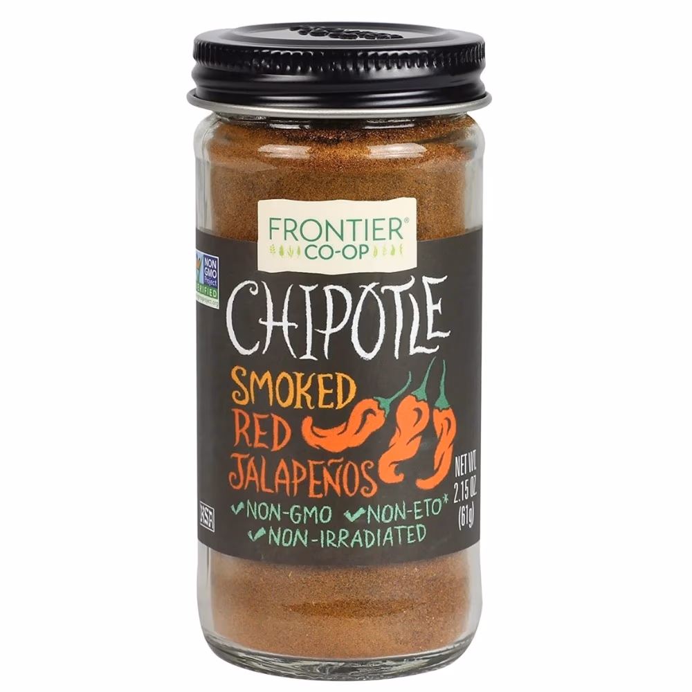 Frontier Chipotle Smoked Red Jalapenos 61g