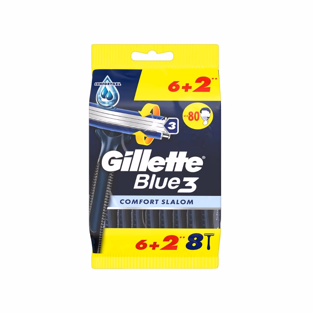 Gillette Blue 3 Sport 6+2 Pcs Razors 1
