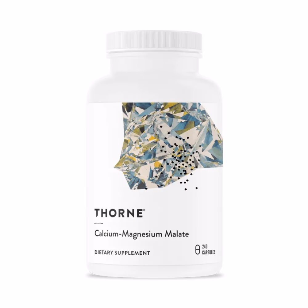 Thorne Calcium Magnesium Malate Capsules – 240 Capsules 1