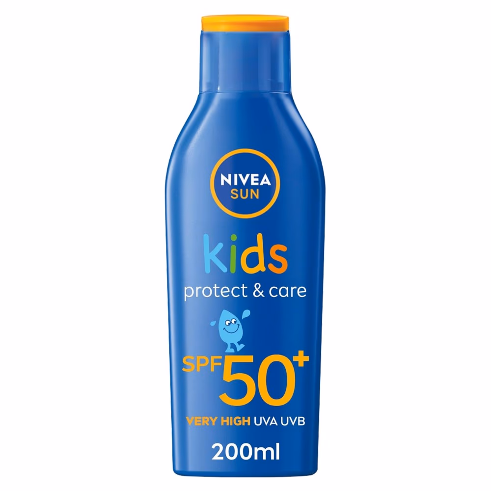 NIVEA Sun Kids SPF50+ Very High 200ml – Gentle Broad Spectrum Sunscreen