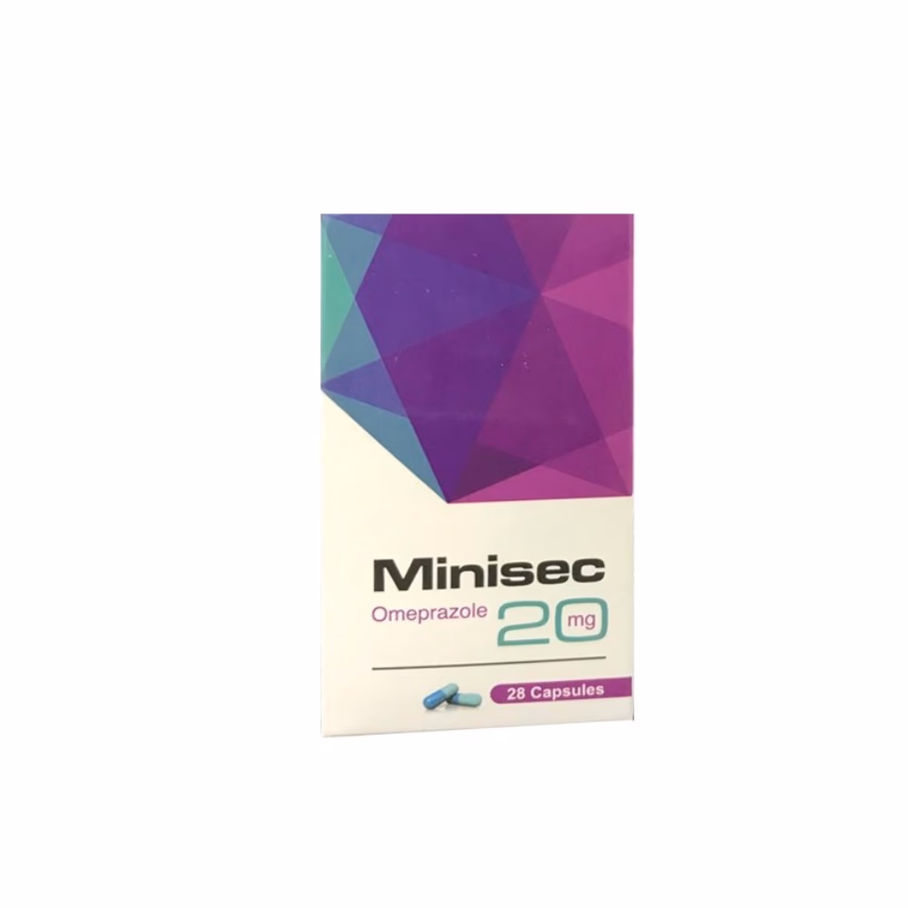 Minisec 20mg Capsules 28s 1