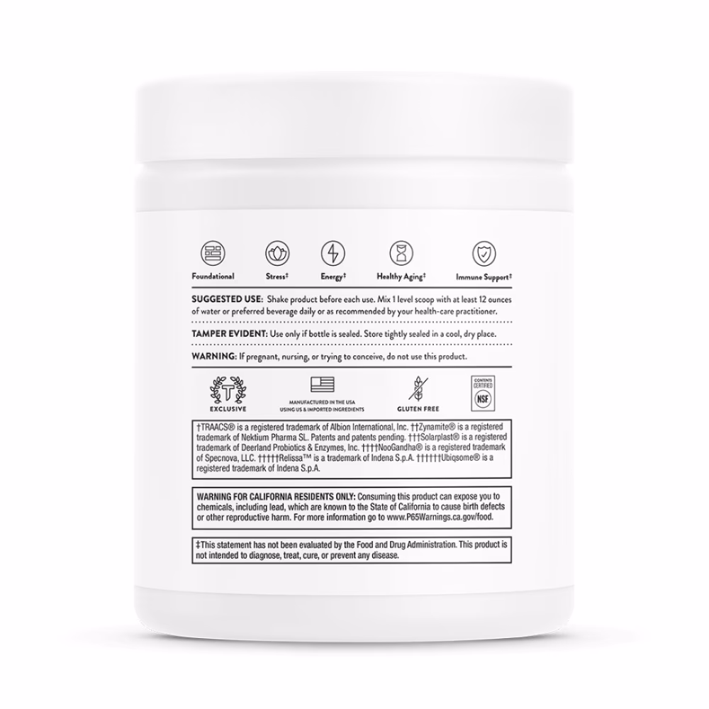 Thorne Daily Greens Plus Powder – 204g 4