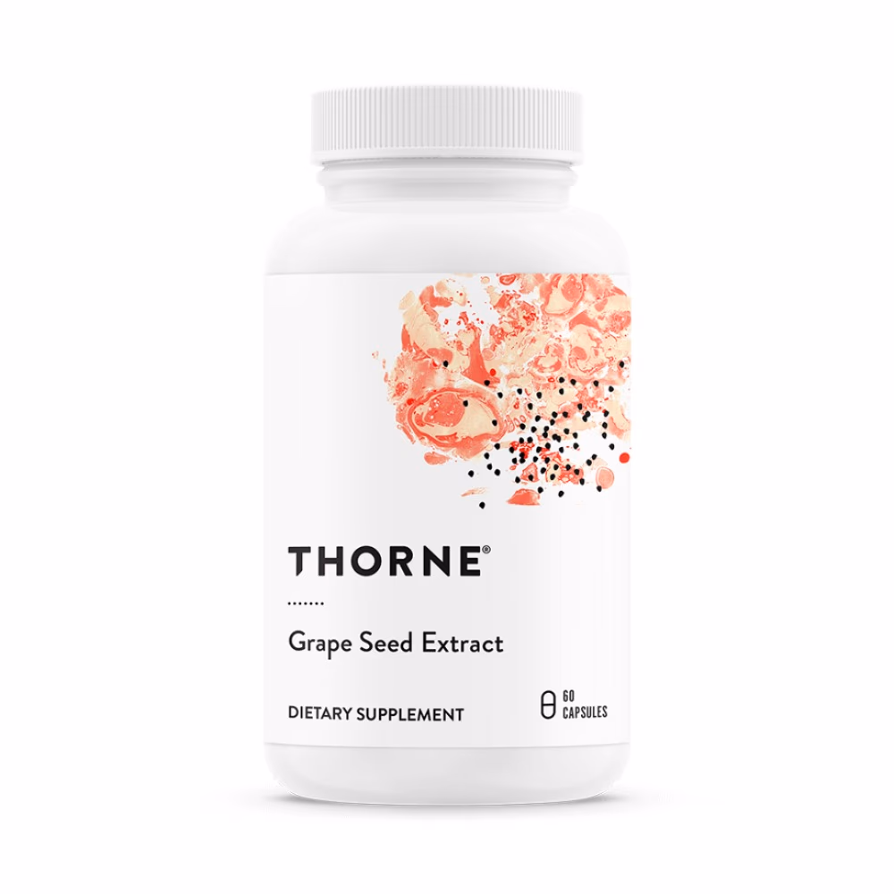 Thorne Grape Seed Extract – 60 Capsules 1