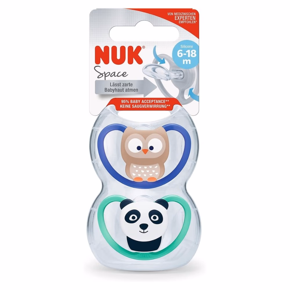 NUK Soother Space 6–18 Months – Orthodontic Pacifier