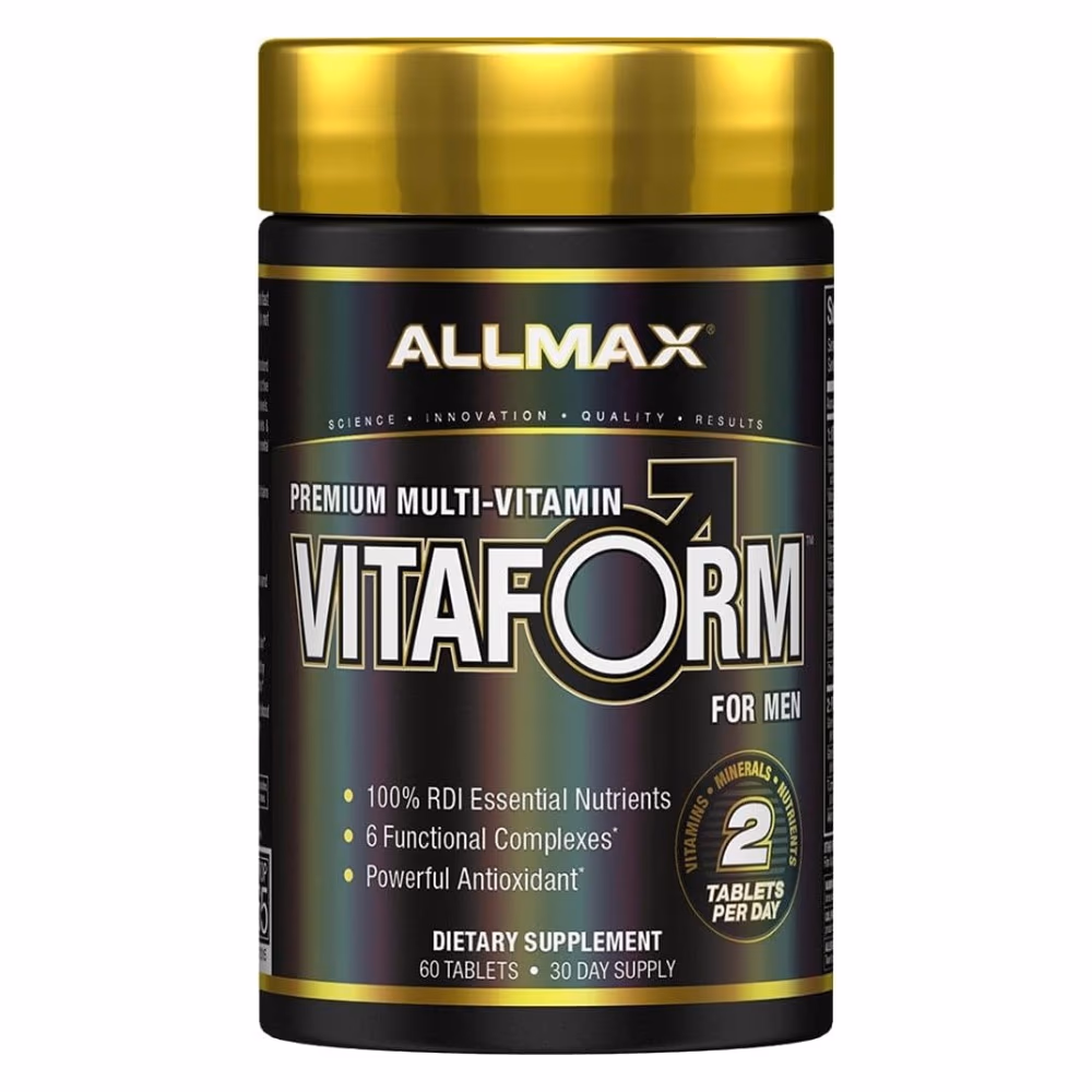 AllMax Vitaform for Men Tablets 60s – Men’s Multivitamin Supplement