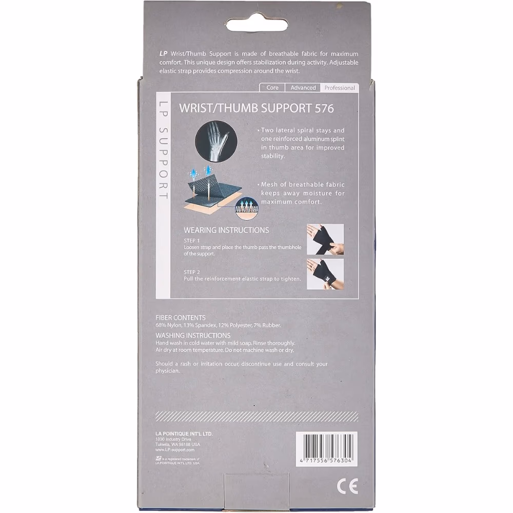 LP 576 Wrist/Thumb Support Large 2
