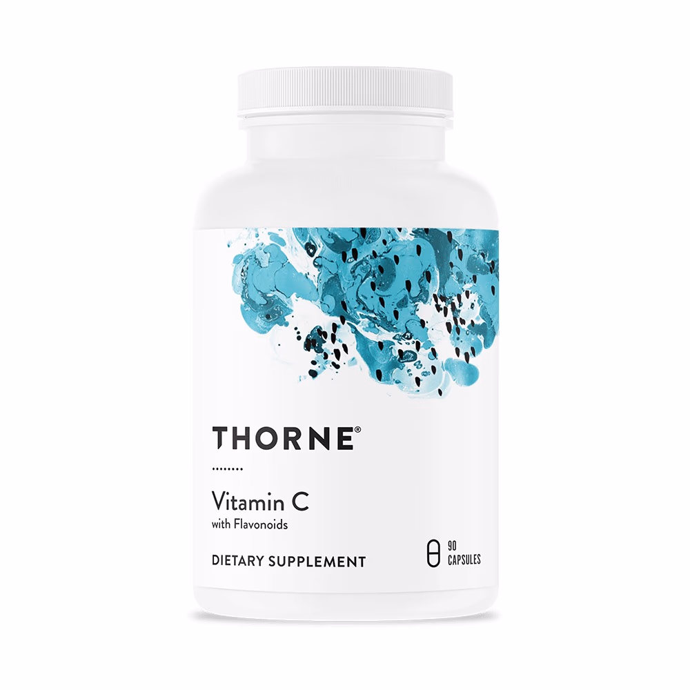Thorne Vitamin C with Flavonoids 90 Capsules 1