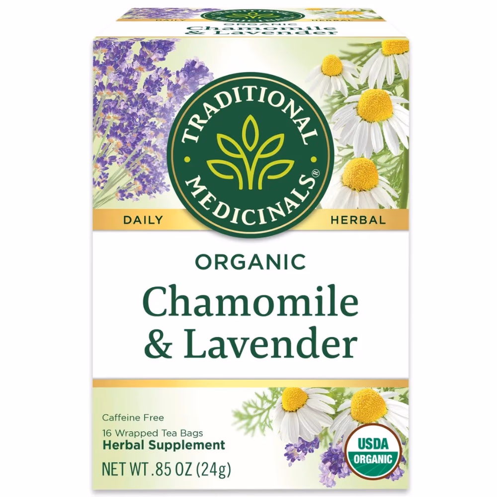 Traditional Medicinals Organic Chamomile & Lavender Tea Bags - 16s 1