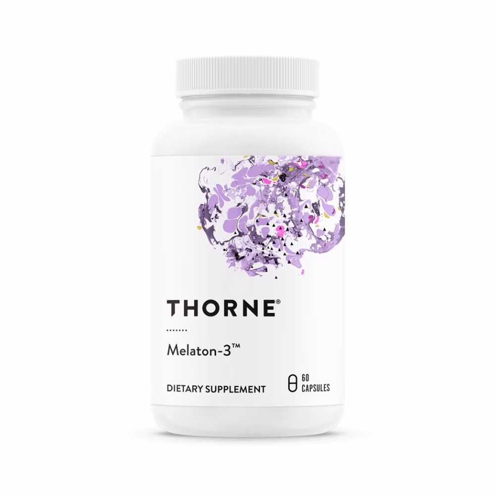Thorne Melaton 3mg - 60 Capsules 1