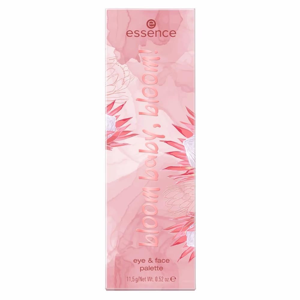 Essence Bloom Baby Bloom Eyeshadow Palette 02 – Versatile Floral Inspired Shades for Day to Night Looks