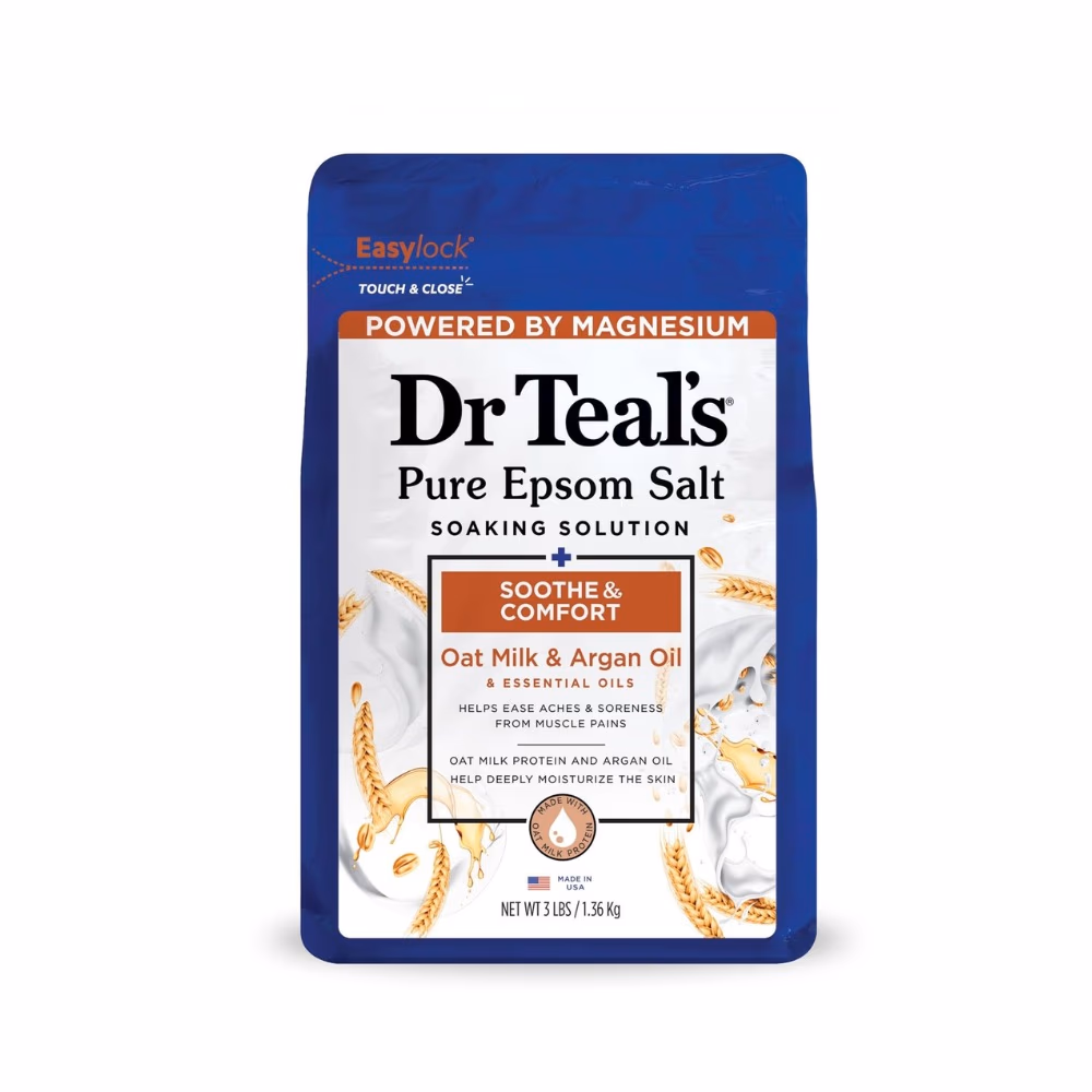 Dr Teal’s Oatmilk & Argan Soaking Solution 1.36kg 1