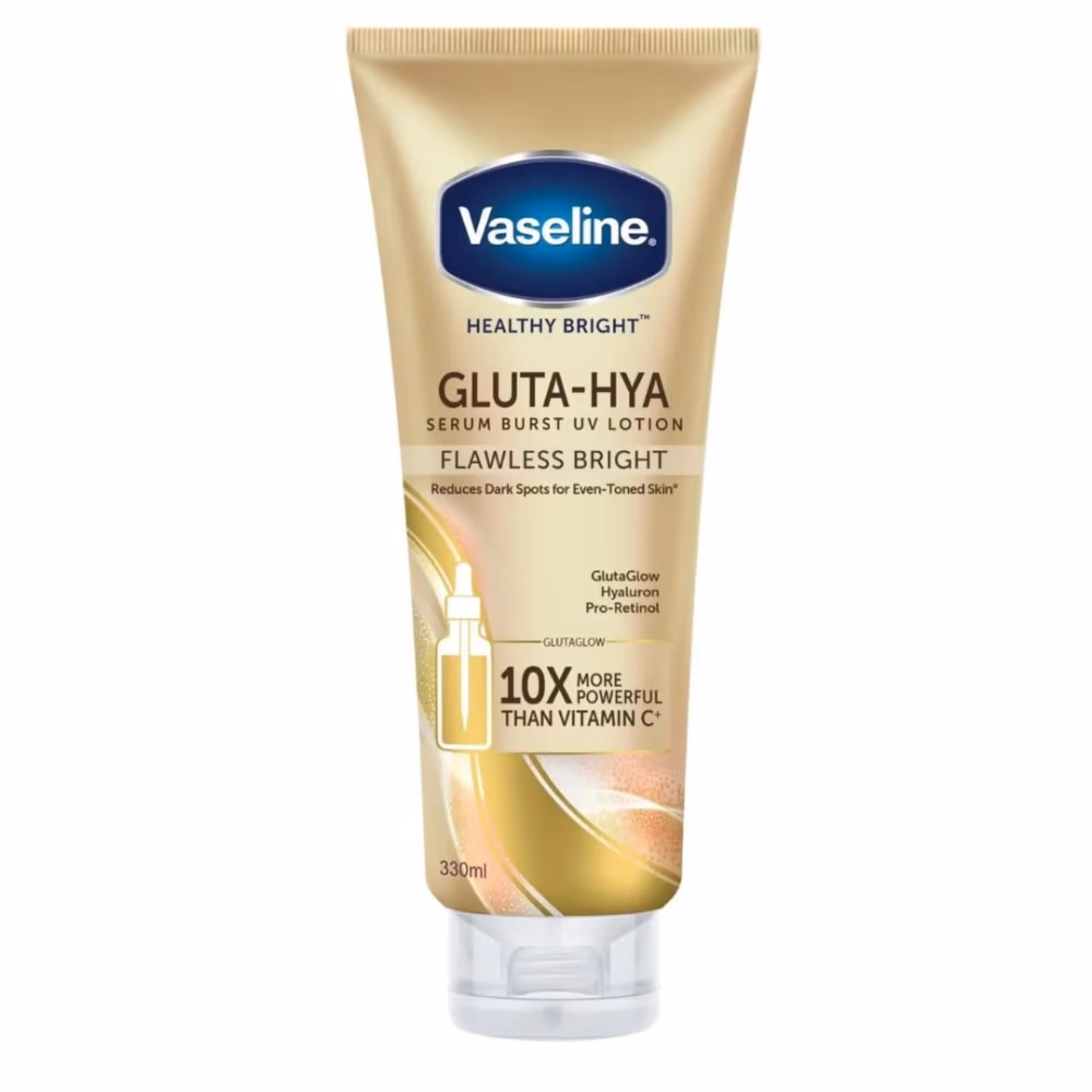 Vaseline Gluta-Hya Flawless Bright Lotion 330ml 1
