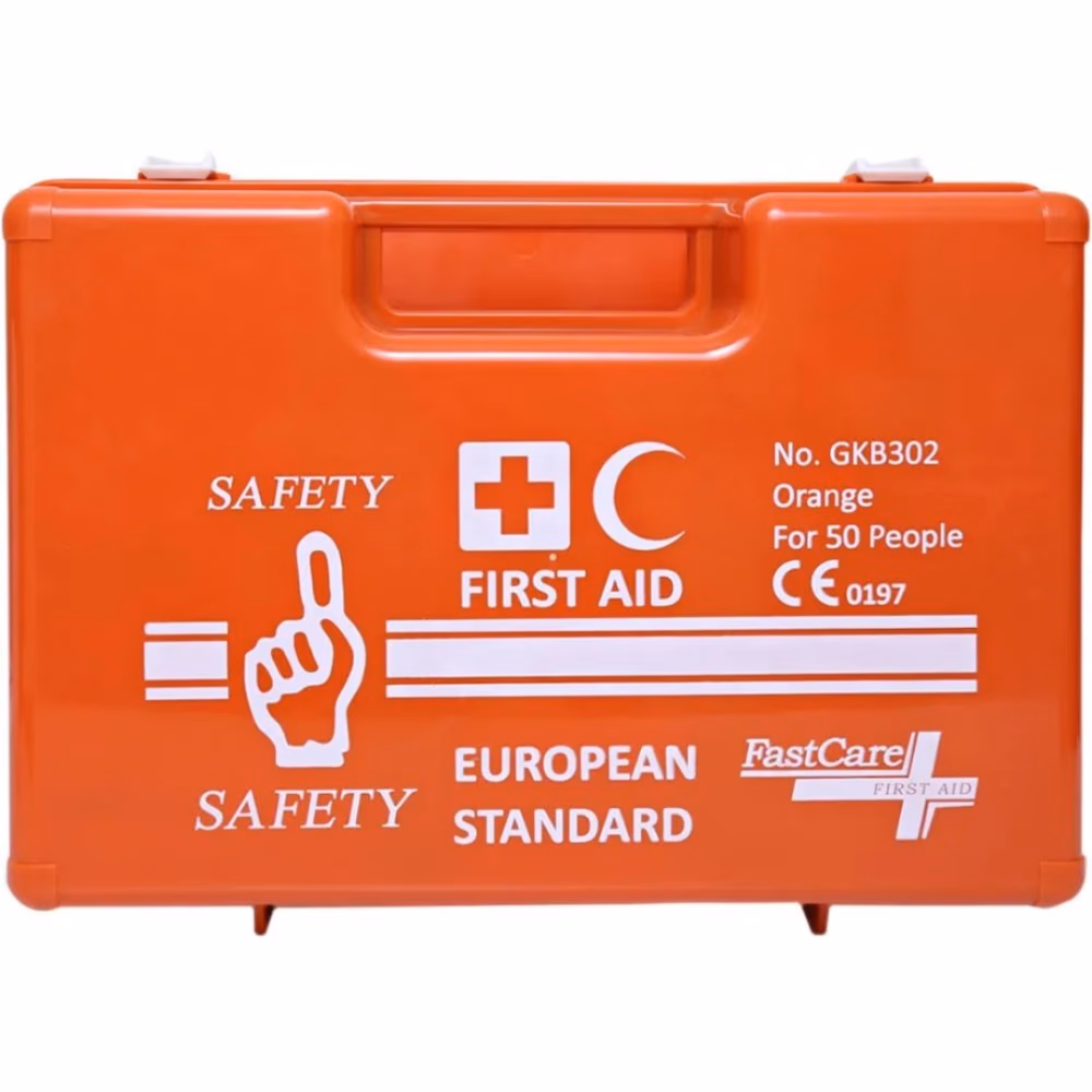 Fastcare First Aid Kit Orange GKB302 – For Up to 50 People 1