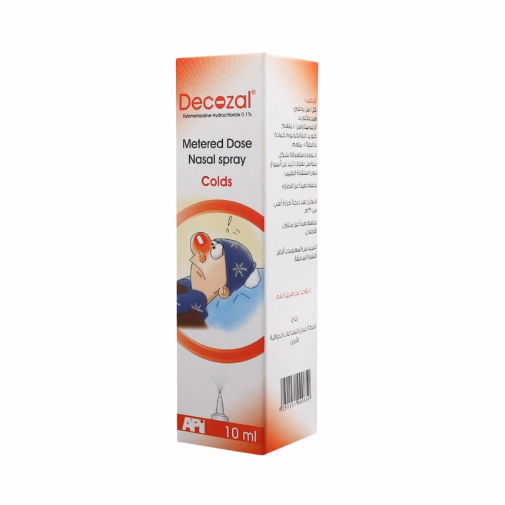 Decozal 0.1% Nasal Spray 10ml 1