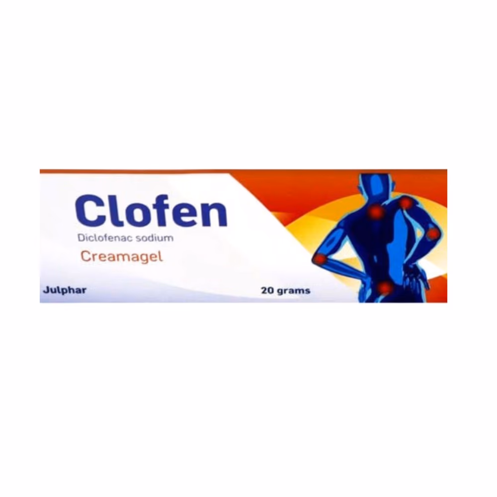 Clofen 1% Creamgel 20g Tube