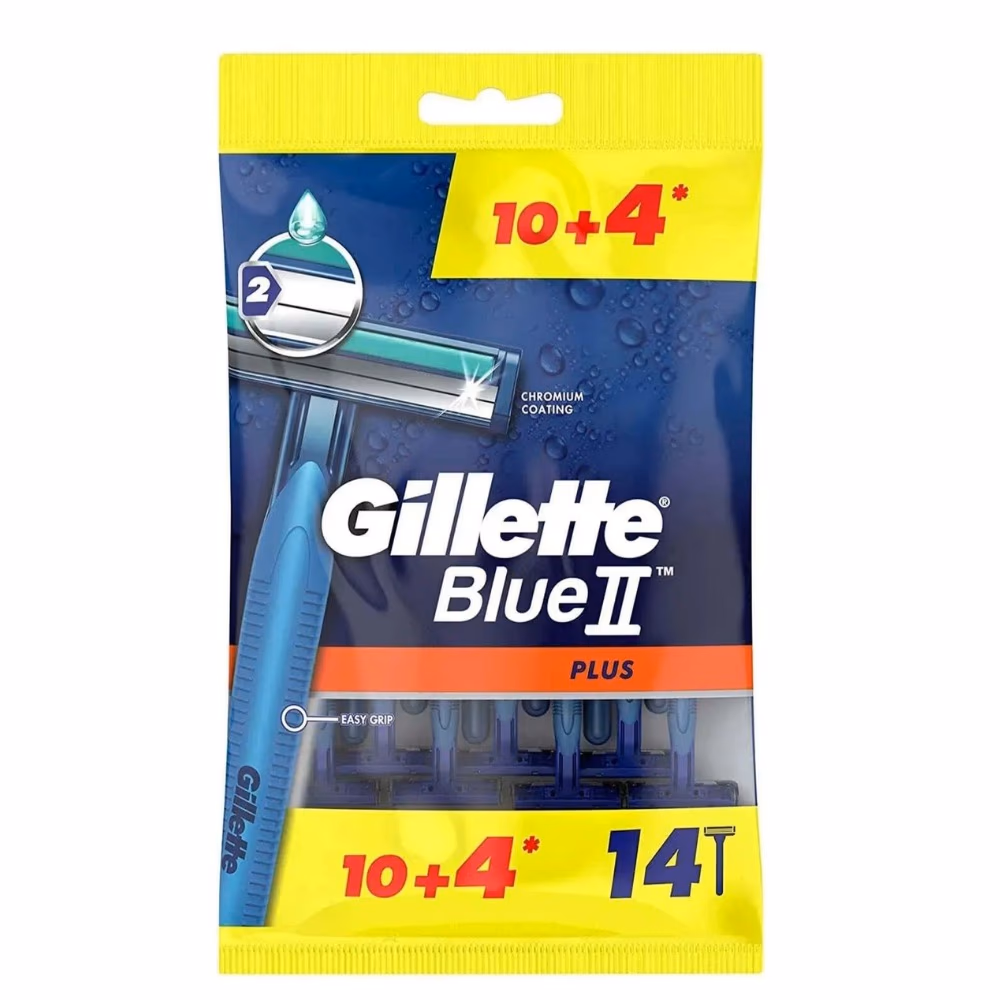 Gillette Blue II Razors 14s for Men