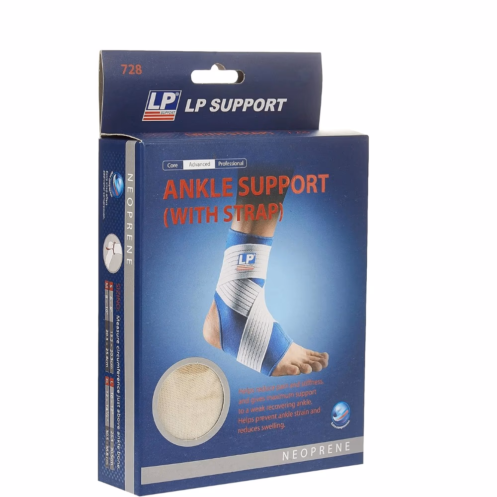 LP 728 Ankle Support with Strap - Extra Large
