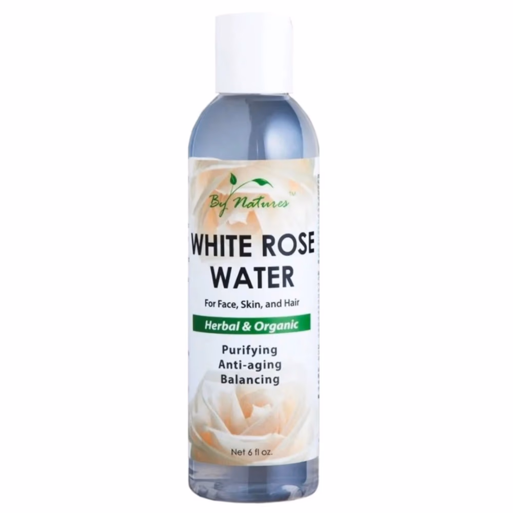 By Natures White Rose Water 6oz