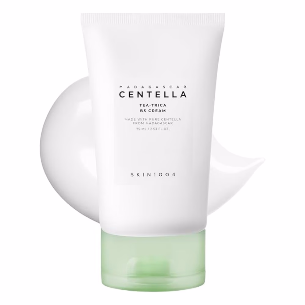 SKIN1004 Centella Tea-Trica B5 Cream 75ml – Calming Moisturizer for Acne-Prone & Sensitive Skin