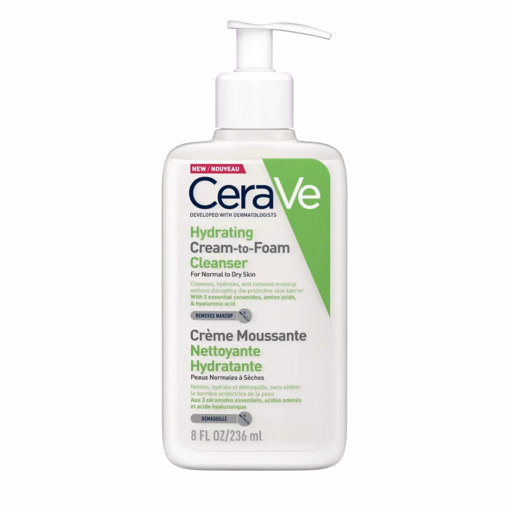 CeraVe Foaming Cream Cleanser 236ml – Salicylic Acid Daily Face Wash 1