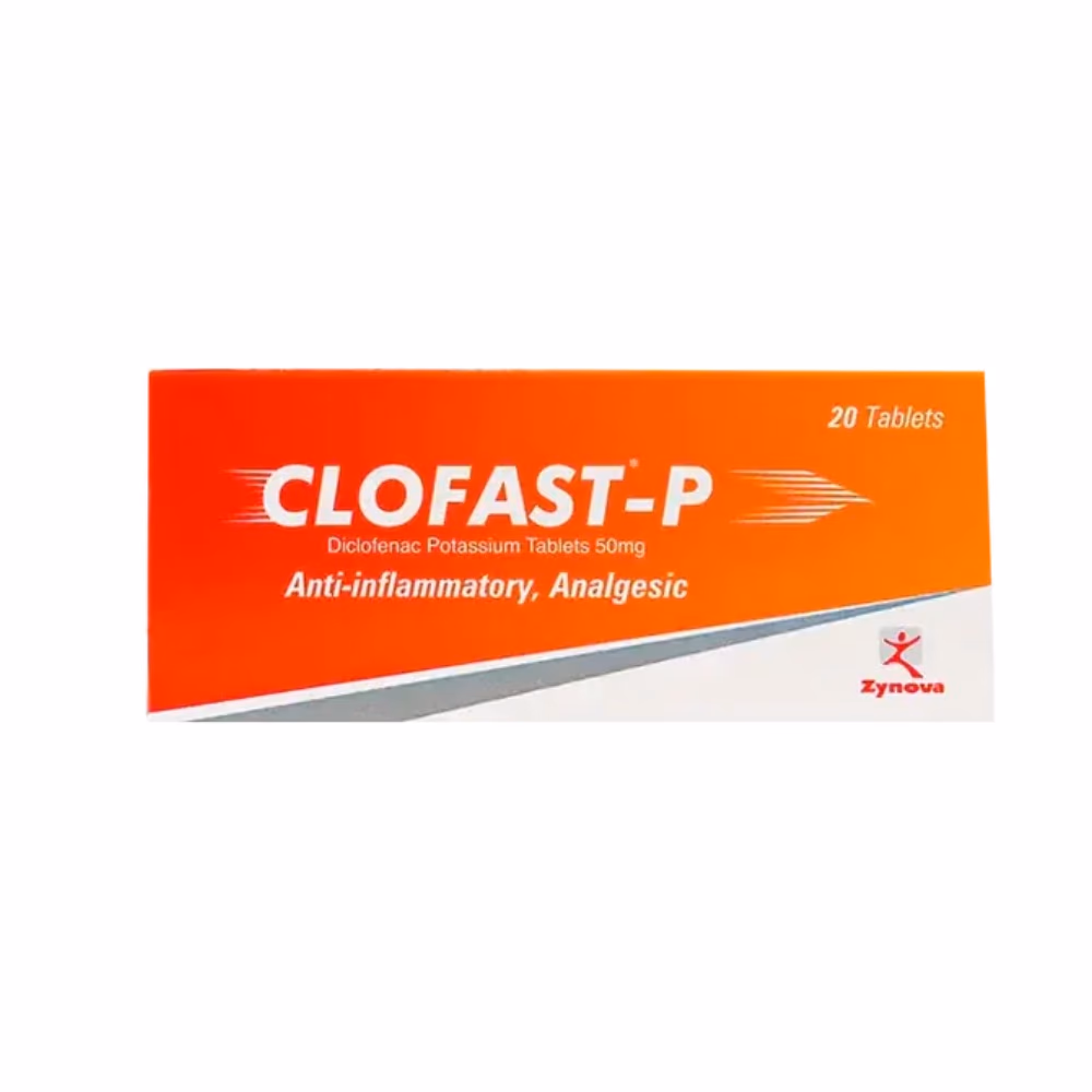 Clofast-P 20 Tablets – Pain Relief Medication