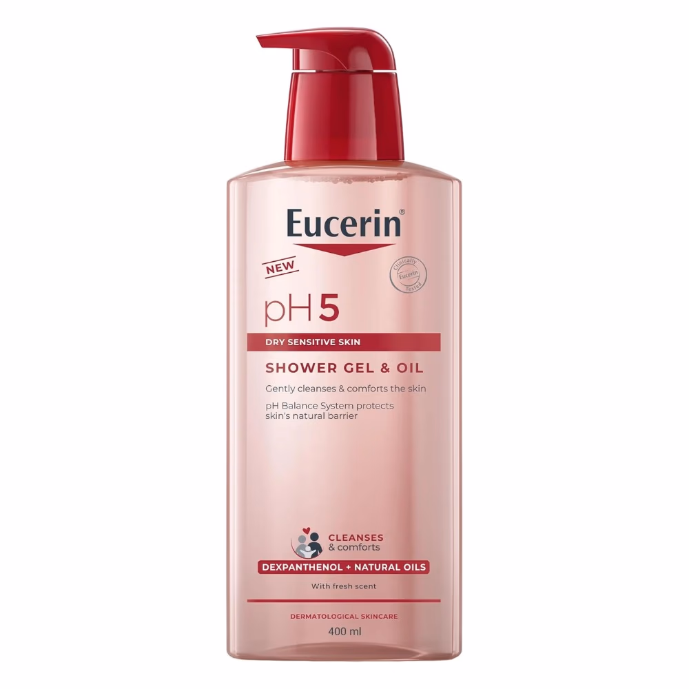 Eucerin pH5 Dry Skin Shower Gel & Oil 400ml
