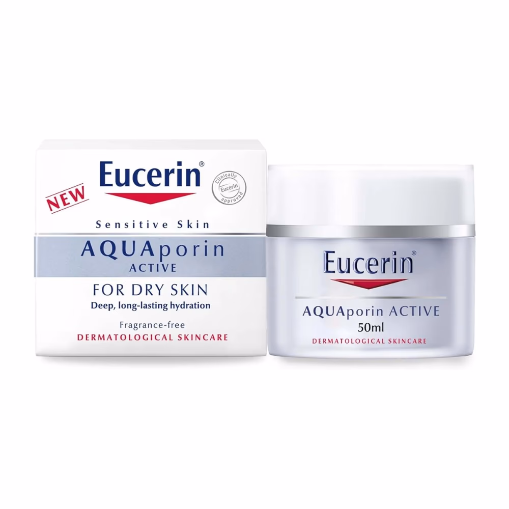 Eucerin Aquaporin Active Light Cream – Intense Hydration for Normal to Combination Skin - 50ml