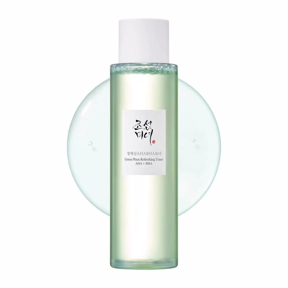 Beauty Of Joseon Green Plum Refreshing Toner: AHA + BHA – 150ml Exfoliating Toner With Green Plum, AHA, And BHA To Smooth Texture And Clarify Pores. 1