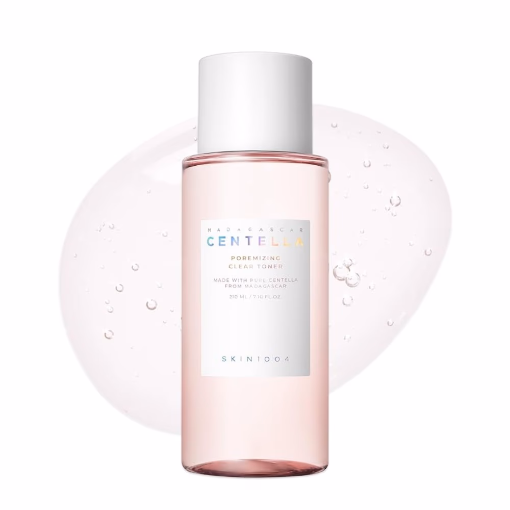 SKIN1004 Madagascar Centella Poremizing Clear Toner – 210ml Refreshing toner with Centella to minimize pores, control oil, and calm skin. 1