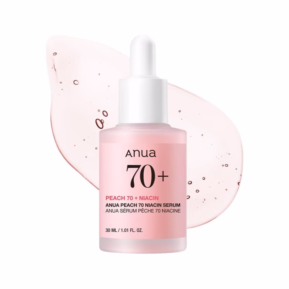 Anua Peach 70 Niacin Serum 30ml - Brightening Serum With 70% Peach And Niacinamide For Glow. 1