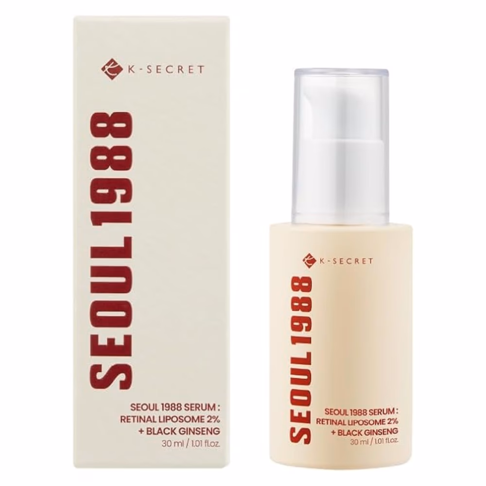 K-Secret Seoul 1988 Retinal 2% + Black Ginseng Serum 30ml