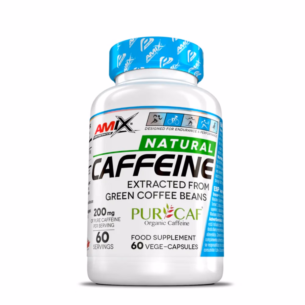Amix Natural Caffeine 60 Capsules 1